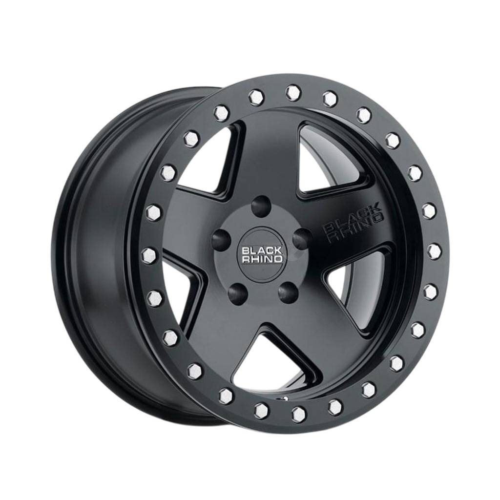[LLCTBRCHN017024] 17X8.5 5X127/-32 BLACK RHINO CRAWLER BEADLOCK MATTE BLACK